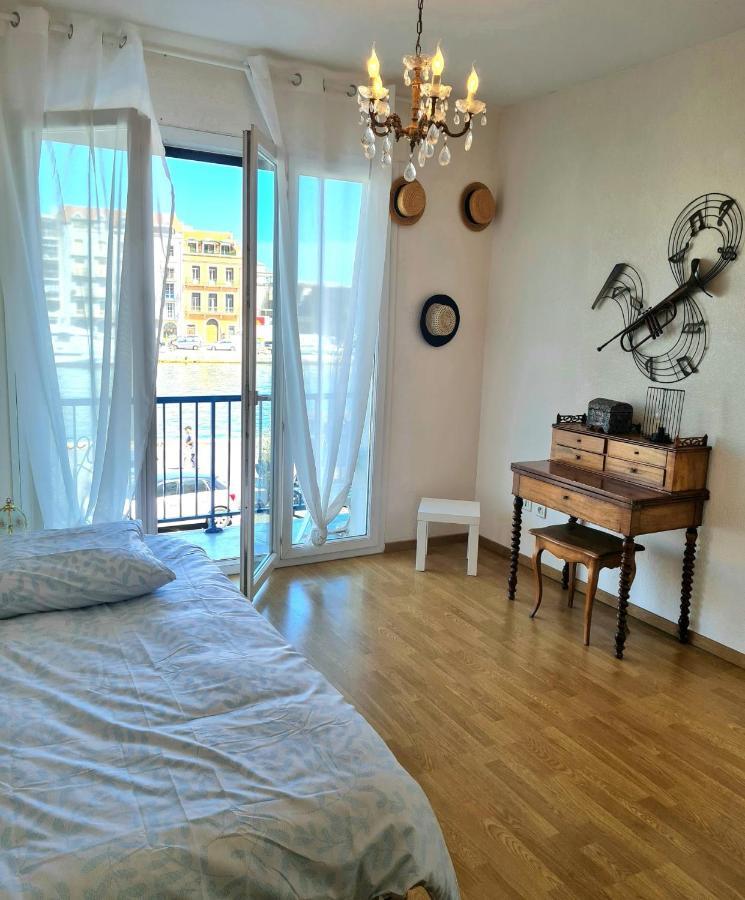 Grand Appartement 109M2 Vue Sur Quai Centre Ville,Wifi Sete Bagian luar foto